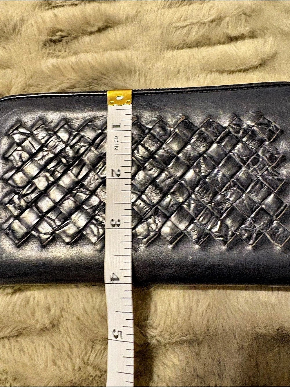 Bottega Veneta Intrecciato Zip-Around Long Wallet Black - Picture 11 of 14